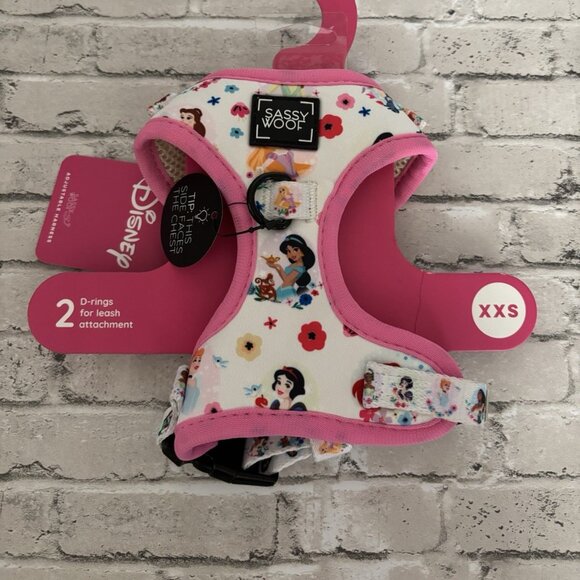 Sassy Woof Disney Princess Dog Harness Size XXS NWT - Picture 1 of 3